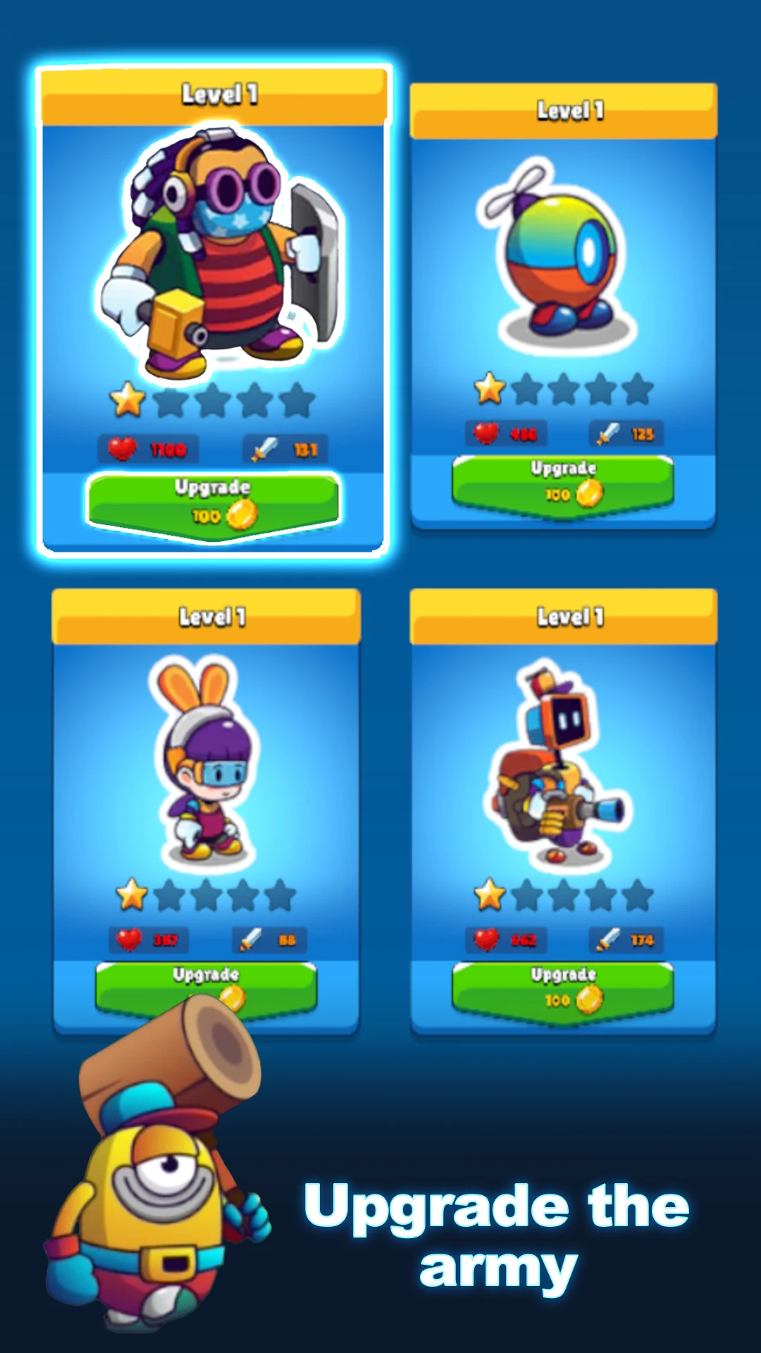 Gear Clash: Hero Unite screenshot